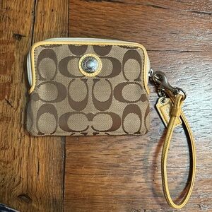 Coach wristlet ID/Card holder